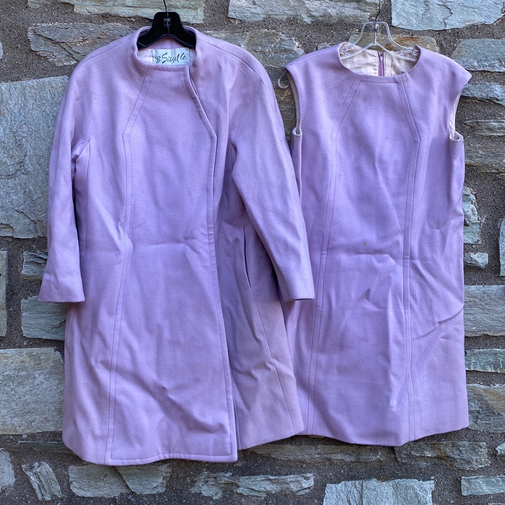 Vintage Overcoat + Dress by Jack Feit for B. Siegel Co.